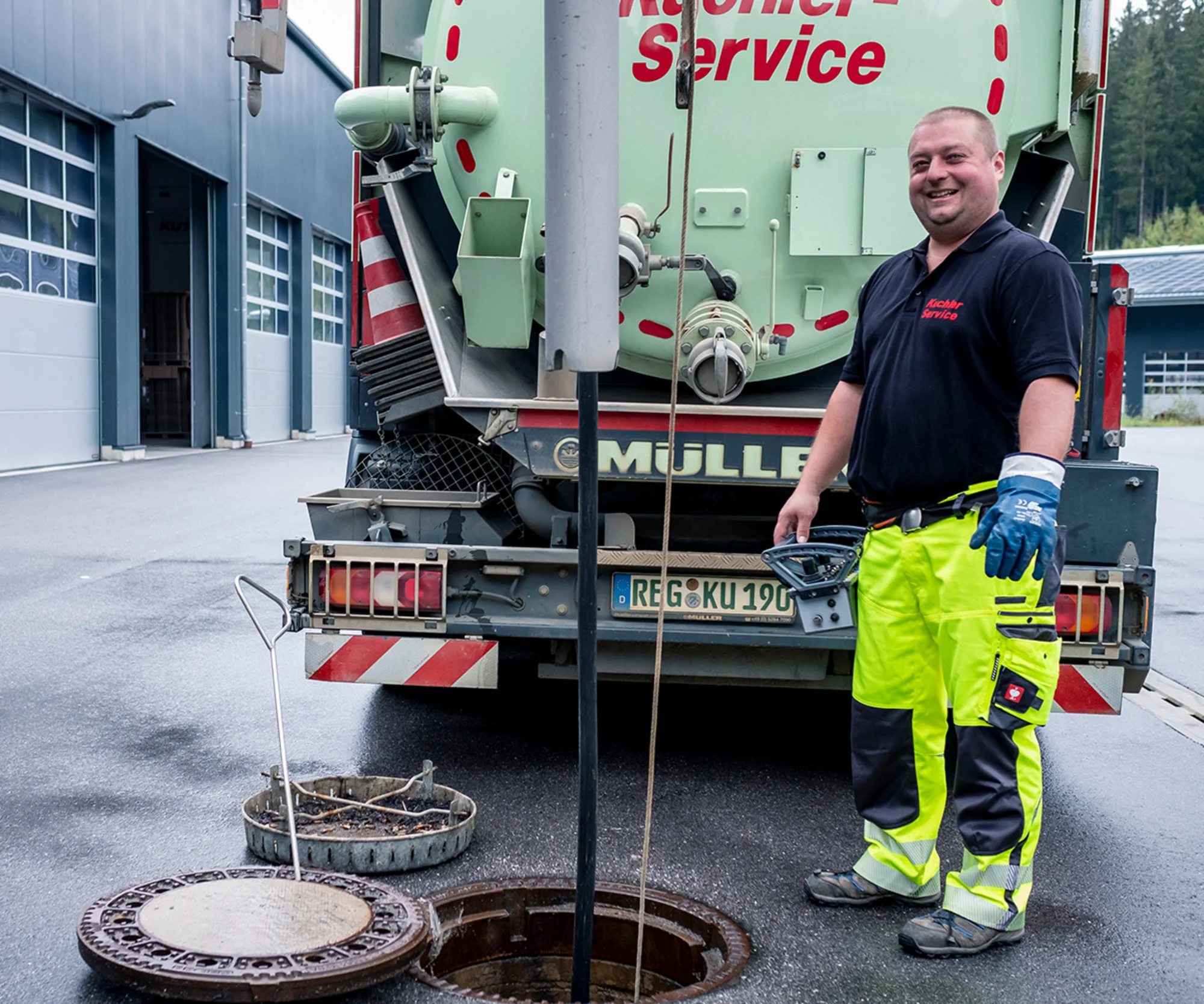 TV Kanaluntersuchung in Vogt