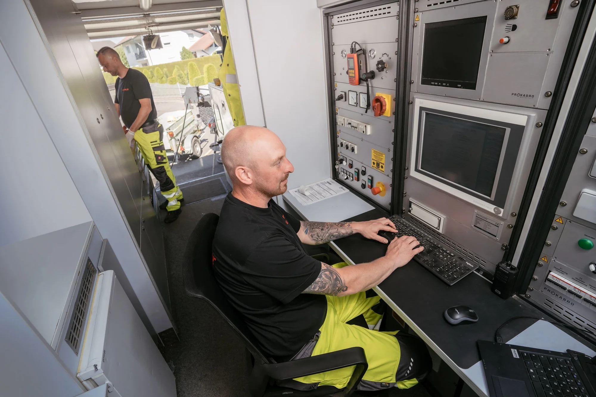 Ablauf bei Kanalreinigung und Rohrreinigung in Vogt